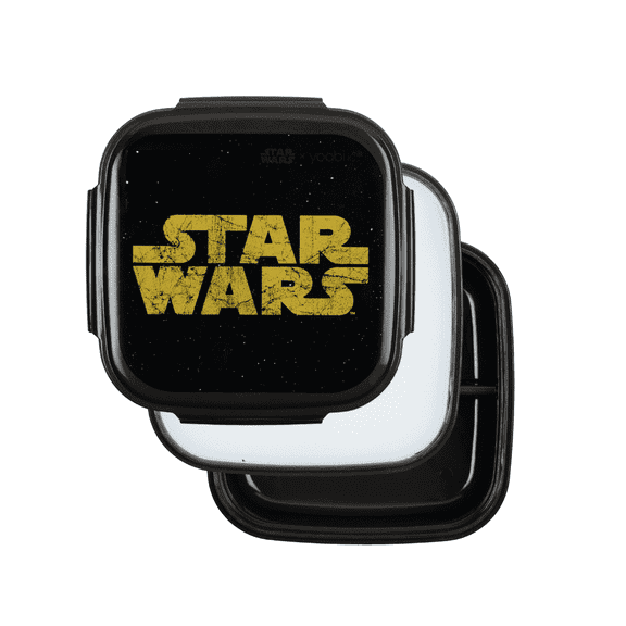 Yoobi x Star Wars Bento Box Leakproof Lunch Container with Ice Pack and 3 Compartments