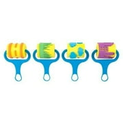 Yoobi153; Stamp and Foam Roller Set - 4pc Multicolor