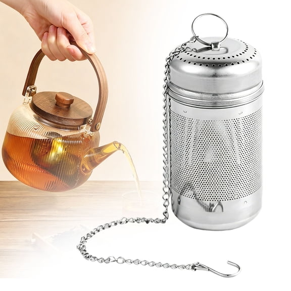Yooci 304 Stainless Steel Tea Infuser with Hanging Chain Small Size