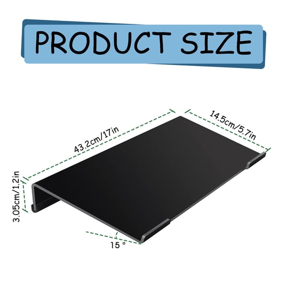 Yooci Acrylic Keyboard Display Stand – Functional & Stylish Riser