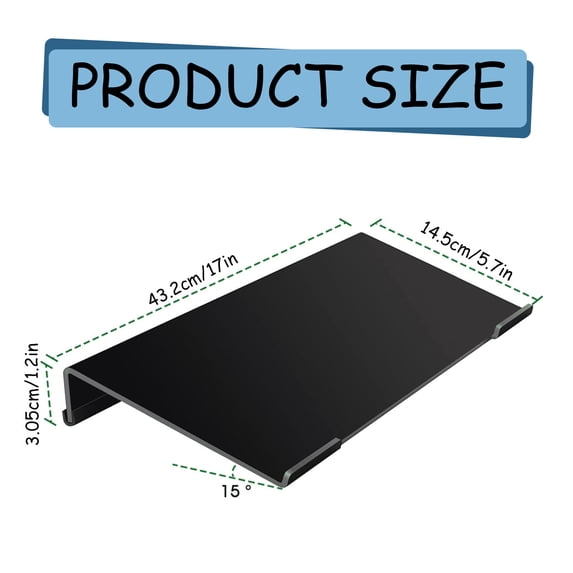 Yooci Acrylic Keyboard Display Stand – Functional & Stylish Riser