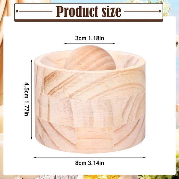 Yooci Natural Wood Dumpling Skin Press – Simplify Dumpling Making at Home