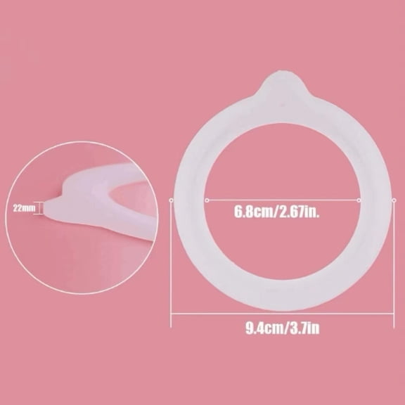 Yooci Silicone Sealing Ring for Glass Clamp-Top Jars  Food-Safe Replacement Gasket for Canning and Storage