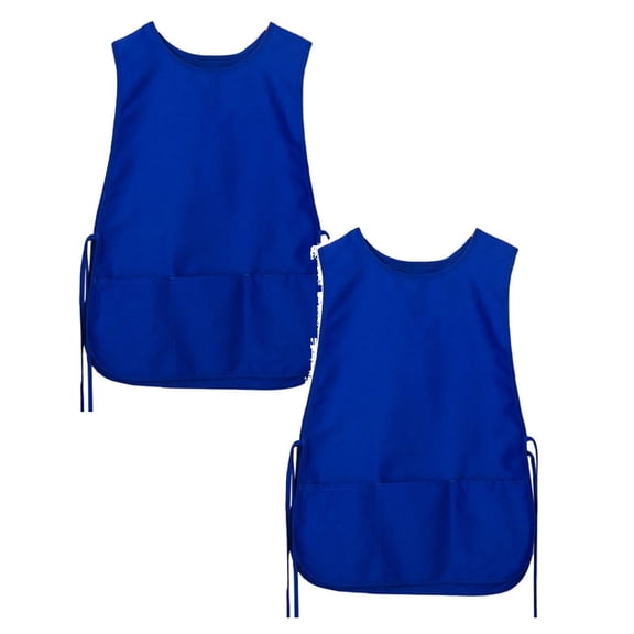 Yooci Work Apron - Practical Multi-purpose Smock for Cooking, Painting & Crafts(2PC)