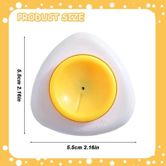 Yooci Yellow Egg Piercer – High-Quality Stainless Steel Egg Tool with Magnetic Base for Easy Peeling