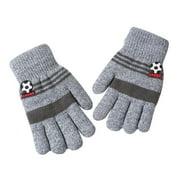 Yoodem Gloves Kid's Winter Gloves Children Stretchy Warm Gloves Boys or Girls Knit Gloves A One Size