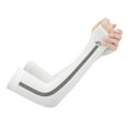 thumbnail image 1 of Yoodem Gloves Sleeve Unisex Sleeves Gloverssun Sport Basketball Riding Arm Gloves White One Size, 1 of 2
