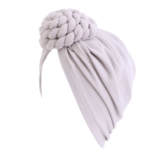 Yoodem Hair Accessories Women Head Scarf Hat Cap Hair Scarf Turban Head Wrap Turban Hats Headwear Gray One Size