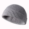 thumbnail image 1 of Yoodem Hat Acrylic Winter Womens Knit Knitted Hat Cap Men Warm for Women Baseball Caps Gray One Size, 1 of 1