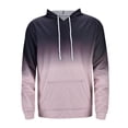 thumbnail image 1 of Yoodem Hoodie Hoodies for Men Winter Jackets for Men's Fall Long Sleeved Hoodie Hooded Sweatshirt Tops Outdoor Sweatshirt Shirt Men's Fashion Hoodies & Sweatshirts Pink 5XL, 1 of 2