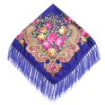 thumbnail image 1 of Yoodem Scarf Women Lady Folk-custom Print Tassel Square Scarf Wrap Shawl Travel Scarve C One Size, 1 of 4