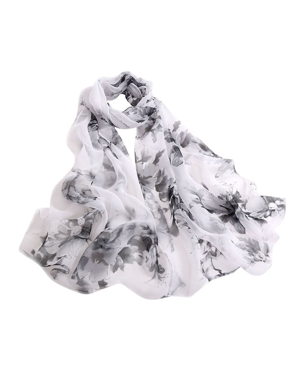 Scarf for Women Shawl Wraps for Women Fashion Women Shawl Long Printing Soft Ladies Scarves Scarf Wrap Peach Scarf Shawls and Wraps for Evening Dresses C One Size