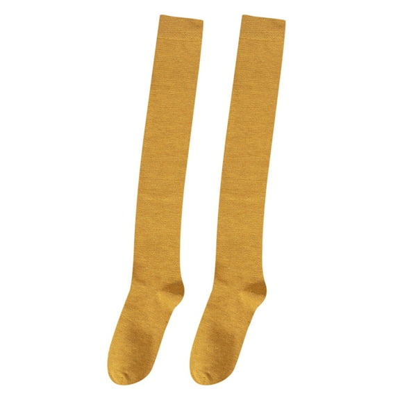 Yoodem Stockings Womens Long Socks Pure Color Socks Heap Socks C One Size