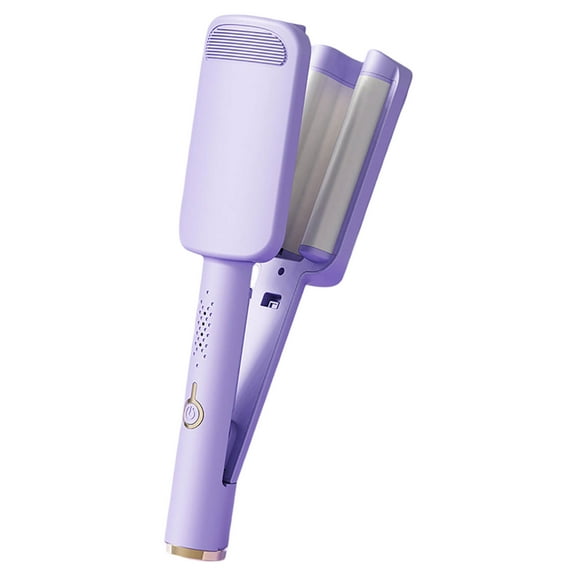 Yoofe 2 Barrels for Hair 32 Mm Wavy Hair Curler Curling Curls with 4 Temperatures Portable Ceramic Hair Styling Tool for Long Short Hair