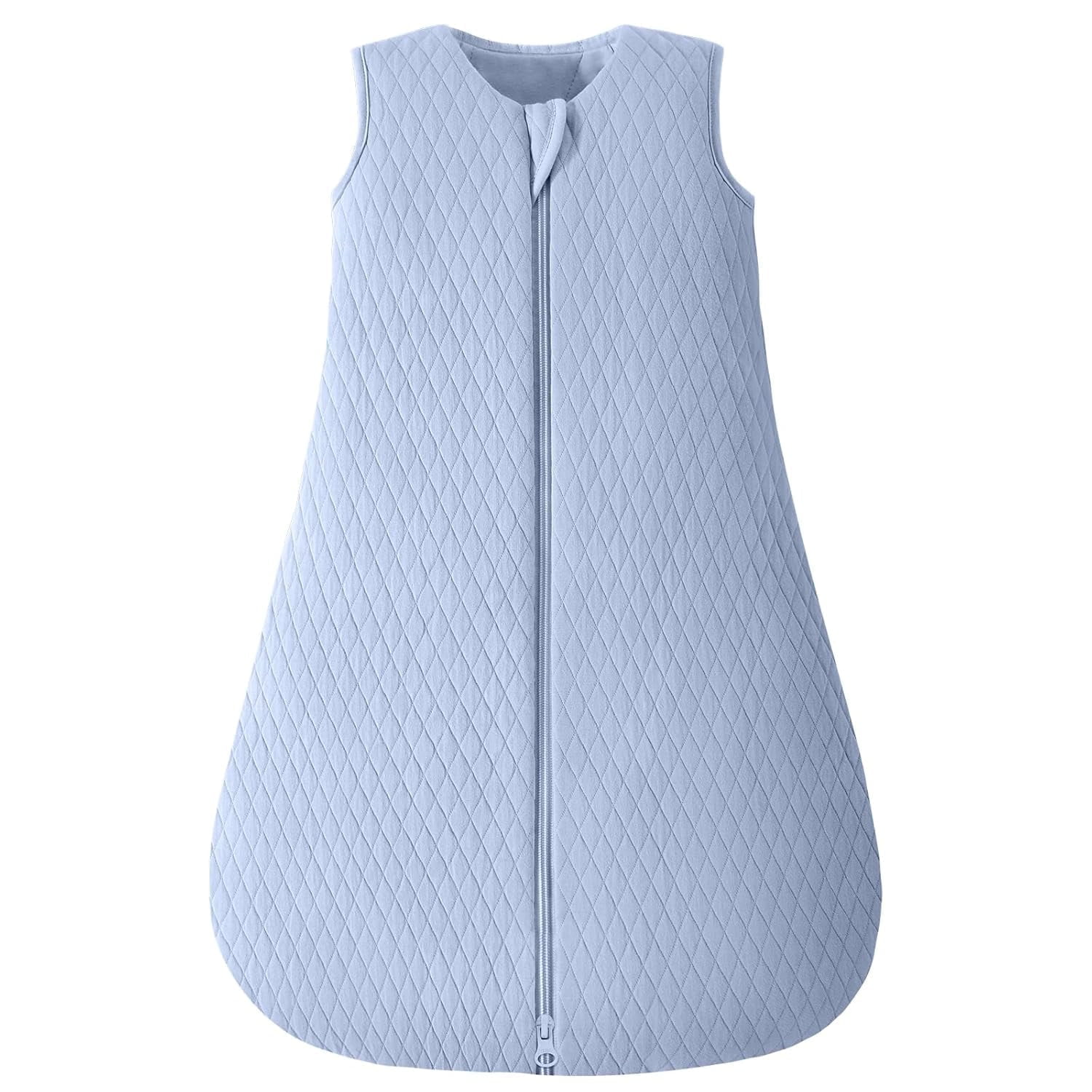 Yoofoss Baby Sleep Sack 0-6 Months TOG 2.5 Winter Baby Wearable Blanket, 100% Organic Cotton Infant Sleeping Sack 2-Way Zipper Warm Quilted Sleep Sack