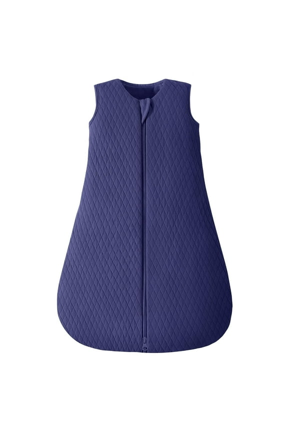 Baby Sleep Sack 6-12 Months TOG 2.5 Winter Baby Wearable Blanket, 100% Organic Cotton Infant Sleeping Sack 2-Way Zipper Warm Quilted Sleep Sack