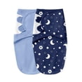 thumbnail image 1 of YOOFOSS Baby Swaddles for Newborns 100% Organic Cotton, Adjustable Swaddle Sleep Sack 0-3 Months Newborn Swaddle Sack 2 Pack, Breathable Soft, 1 of 9