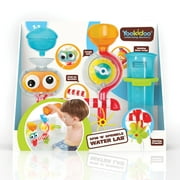 Yookidoo Baby Bath Toy - Spin N Sprinkle Transparent Water Lab, Attaches to Any Tub Wall, 1-3 Years