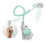 Yookidoo Elephant Baby Bath Shower Head & Rinser - Fun & Comfort for Newborns