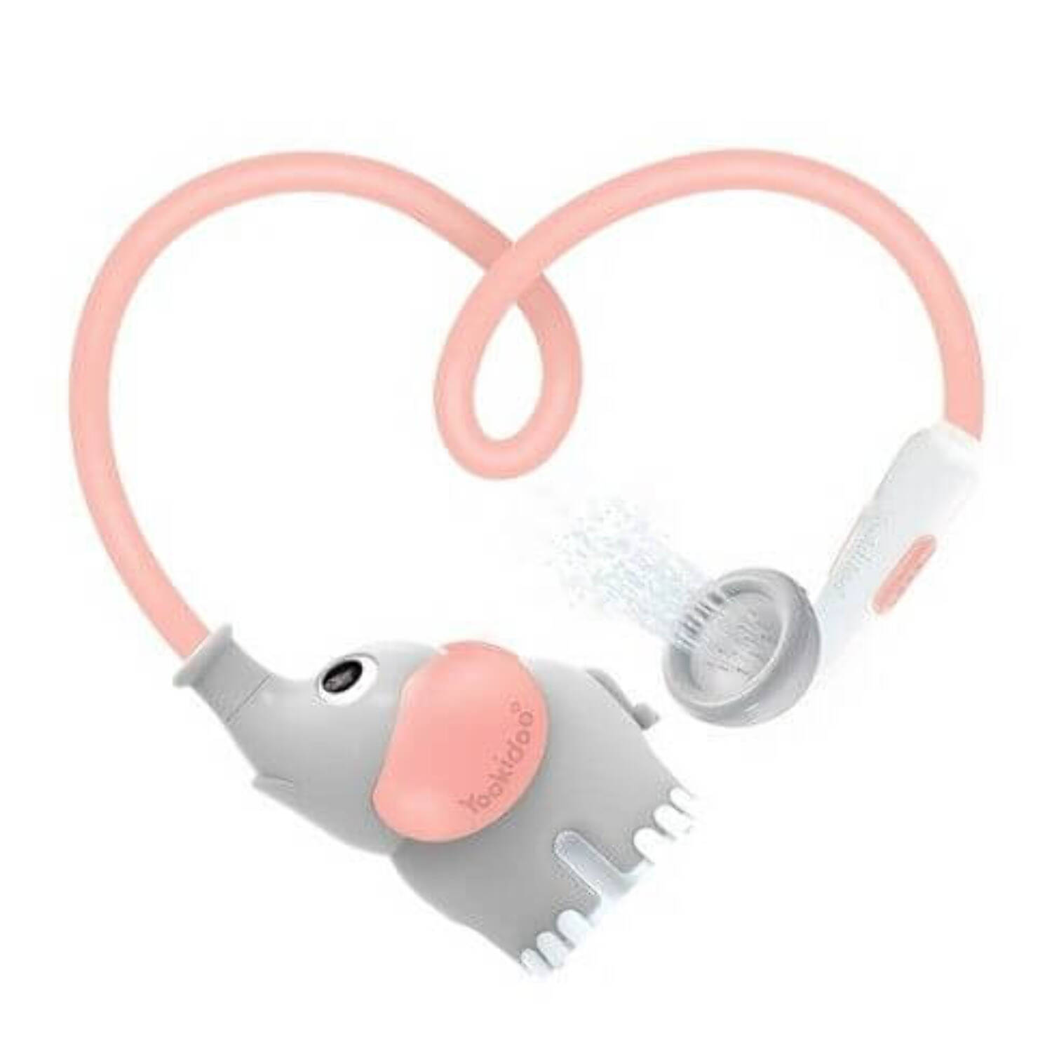 Yookidoo Elephant Baby Bath Shower Head for Newborn Babies in Tub or