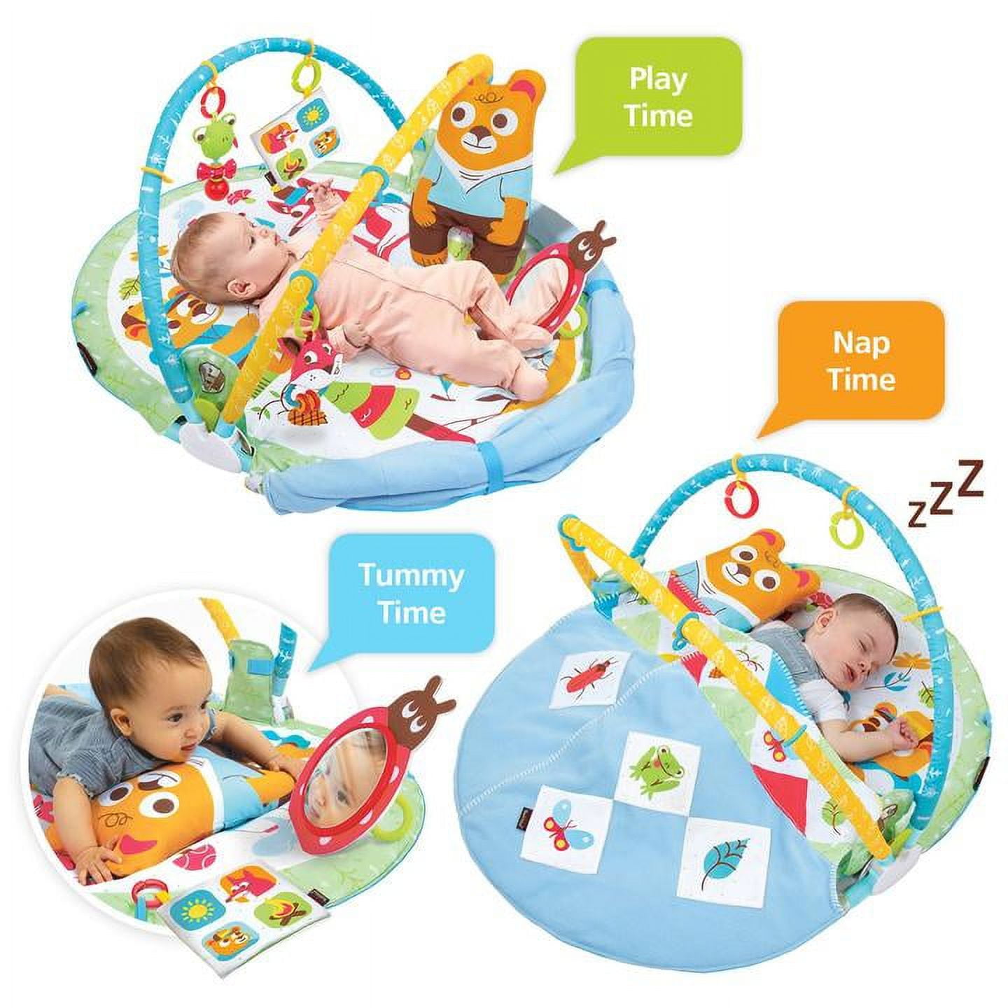 Inex Life Soft Foam Baby Play Mat (0.4 inch Thick) , Perfect Playmat for Tummy Time & Crawling - Thick Padded Tiles Protect Infants & Toddlers from