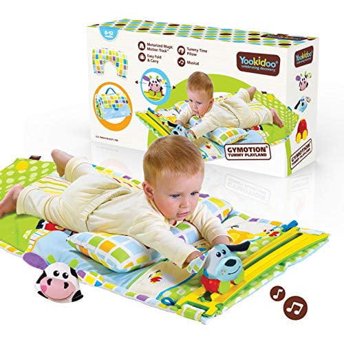 Yookidoo Tummy Time Play Mat Gymotion Tummy Time Musical Playland for