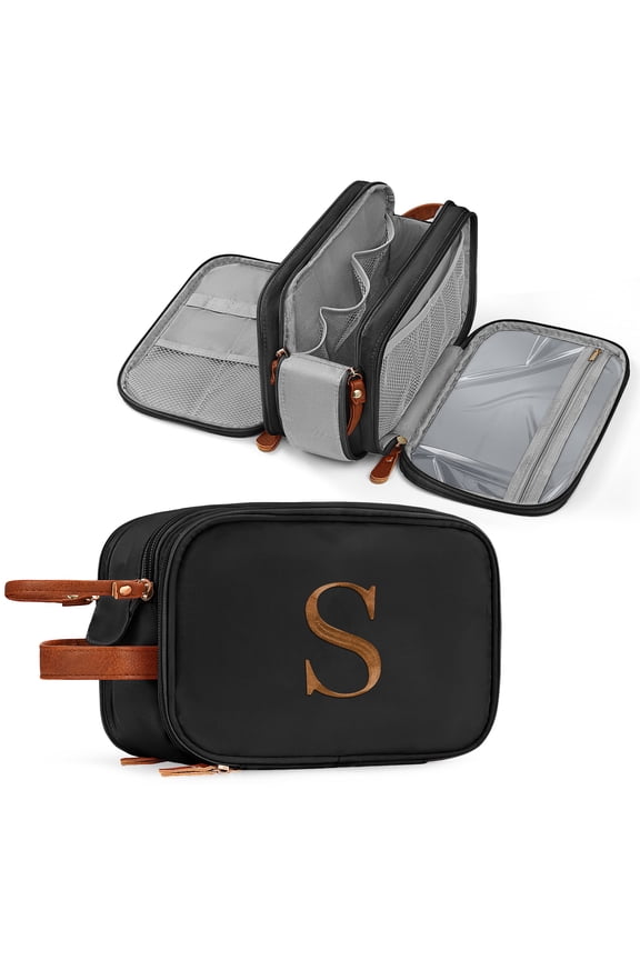 Travel Toiletry Bag for Women Large Capacity Personalized Gifts Travel Accessories Toiletries Water Resistant Dop Kit