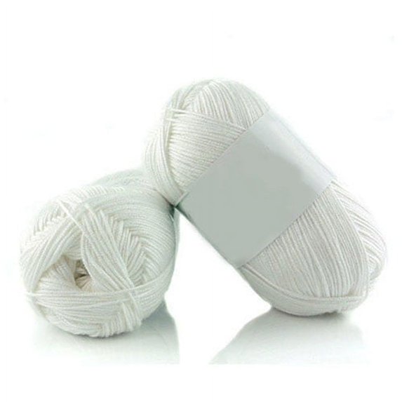 Yoone 1Pc 50g Per Skein Soft Bamboo Crochet Cotton Knitting Baby Knit Wool Yarn