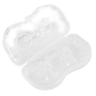 Medela pezoneras- Sin BPA, fabricados en silicona blanda ultrafina, incluye  2 pezoneras y estuche, 24 mm, tamaño L : : Bebé