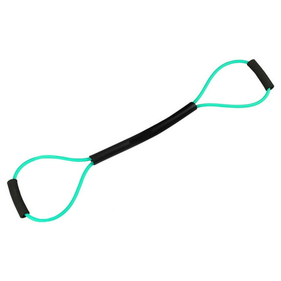 Yoone Elastic MMA Workout Band Anti-slip Foam Cover Eight Word Design Boxing Tension Rope for Training