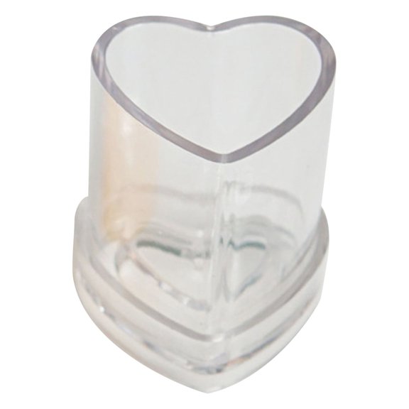 Yoone Heart Shape Candle Mold Creative DIY Plastic Cute Candle Casting Mold for Home