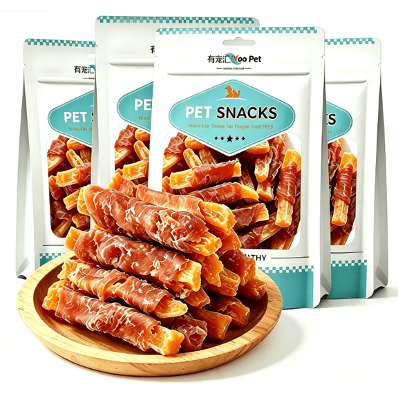 Yoopet Duck & Double Sweet Potato Dog dog training Treats, 28.2 OZ-Healthy puppy sweet potato dog treats Nutritious Snacks Chewy for All Dogs human grade food for dogs