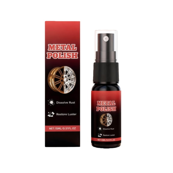 Yooshoverk 15Ml Metal Rust Removal Polishing Agent – Multi-Metal Rust Dissolver & Protective Curing Solution Multicolor Free Size