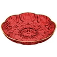 thumbnail image 1 of Yooshoverk 6.3In Exquisite Plastic Fruit Plates – Household Snack & Candy Trays For Living Room Coffee Table Red Free Size, 1 of 6