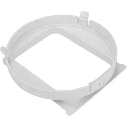 Yooshoverk AC Exhaust Hose Adapter Kit - 6 Inch Universal Ventilation Coupler for Portable Air Conditioner, Flexible Seal Connector w/ Clamps, Window Venting Accessory for Home