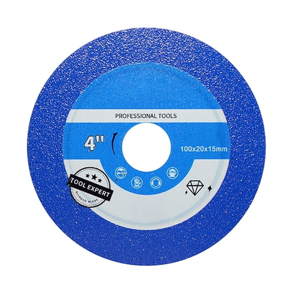 Yooshoverk Angle Grinder Cutting Disc - Multi-Material Diamond Blade for Tile Stone Plastic Metal, 4.5 Inch Indestructible Abrasive Wheel for Quick Clean Cuts