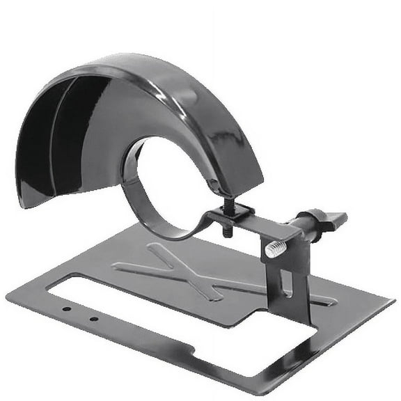 Yooshoverk Angle Grinder Stand & Cutting Guide - Adjustable for 4-5 Inch Grinders - Safety Shield, Precise Cuts - Metal, Tile, Woodworking
