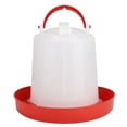 thumbnail image 1 of Yooshoverk Automatic Chicken Water Trough & Poultry Feeder – Rainproof All-Weather Feeding Equipment Red Free Size, 1 of 6