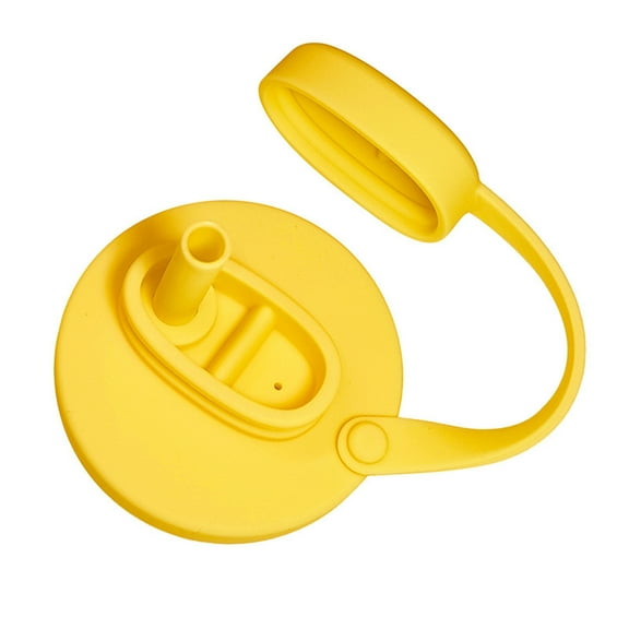 Yooshoverk Can Lid - Silicone with Straw for Sealed Drinks, Reusable for Cans, Perfect for Outdoor and Home Use