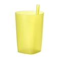 thumbnail image 1 of Yooshoverk Candy-Colored Plastic Straw Cup, Lid-Free for Juices and Drinks, 1 of 6