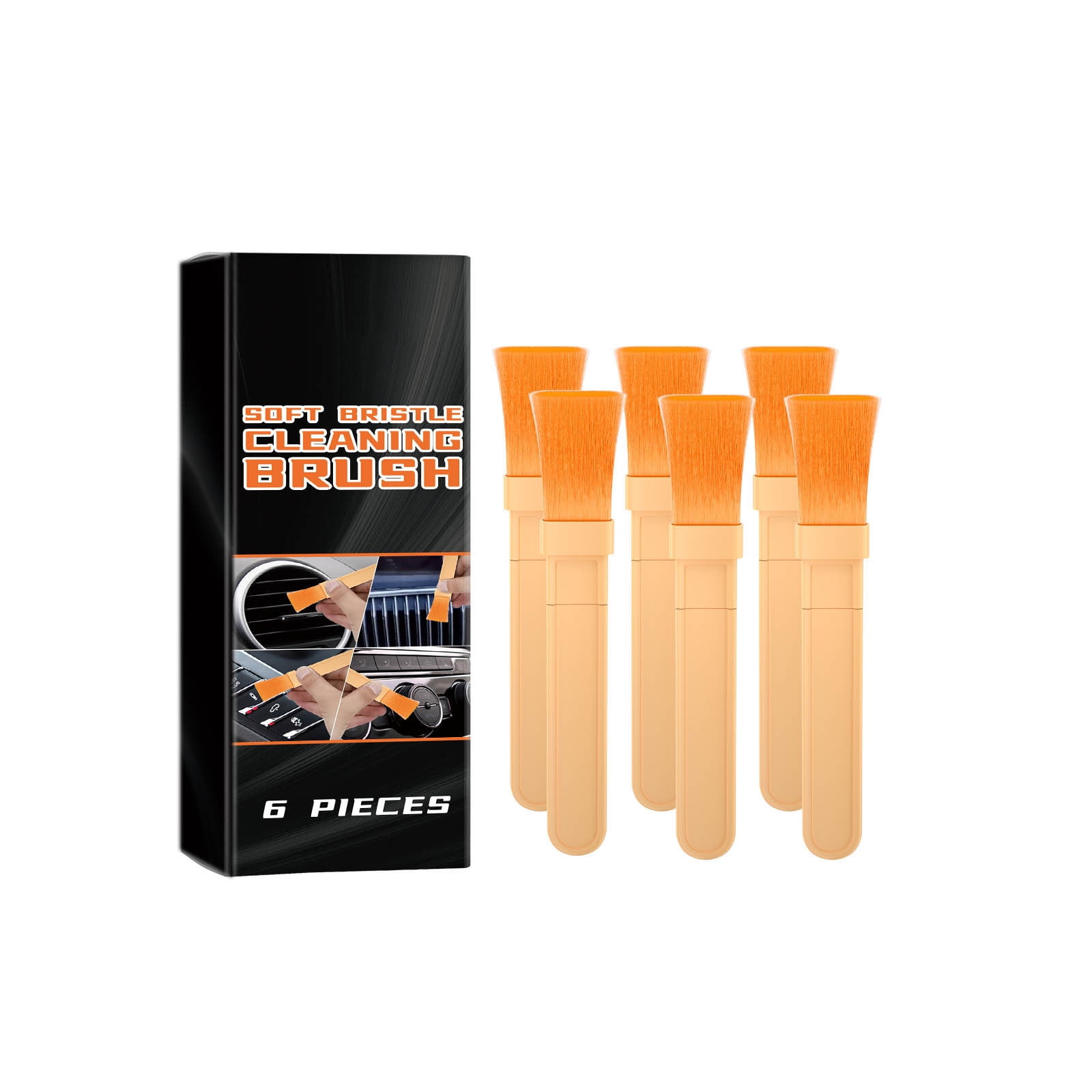 TOBENBONE Car Interior Detailing Brush, Ultra Soft Non-Scratch Dust - Foto 5