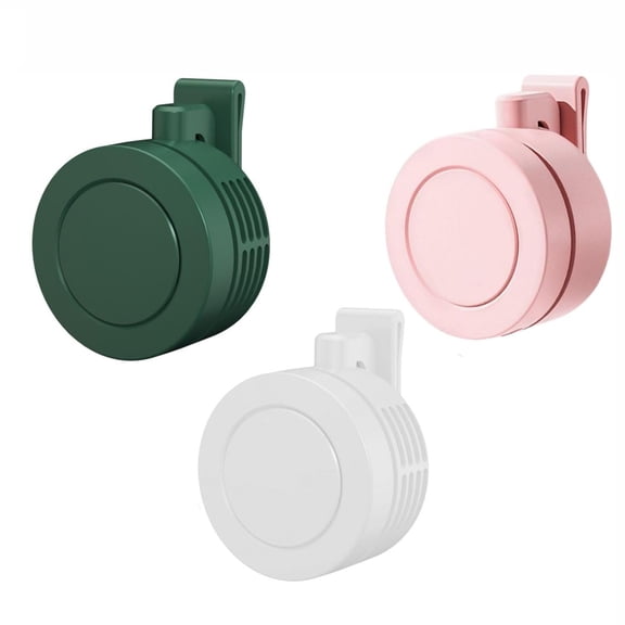 Yooshoverk Clip-On Mini Fan Quiet USB Portable 3-Pack for Personal Cooling Use