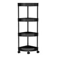 thumbnail image 1 of Yooshoverk Corner Rack, 4-Layer Movable, Snack Storage Organizer, Durable, Bathroom Kitchen Living Room Use, 1 of 6