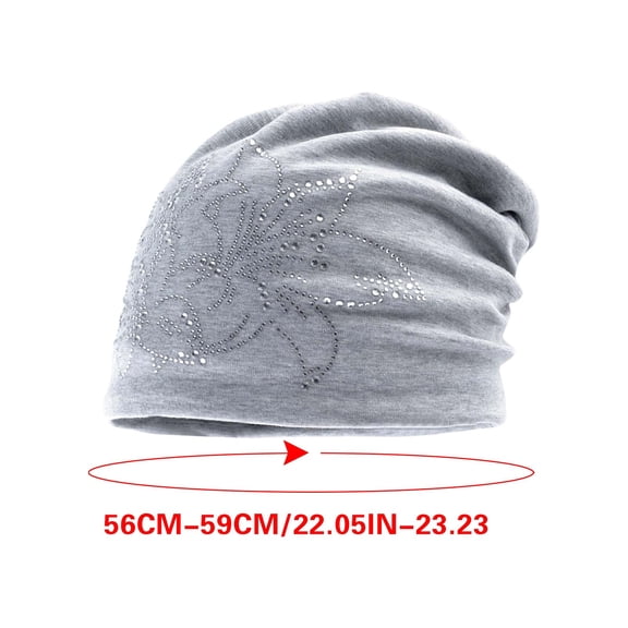 Yooshoverk Cotton Slouchy Chemo Cap, Soft Breathable Hat for Women with Hair Loss