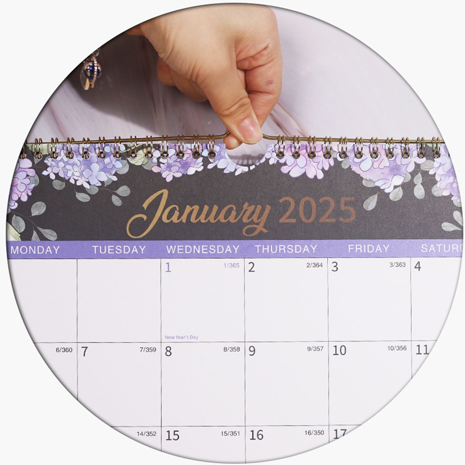 Yooshoverk Desk Calendar 2025 Calendar January 2025 to December, Desk