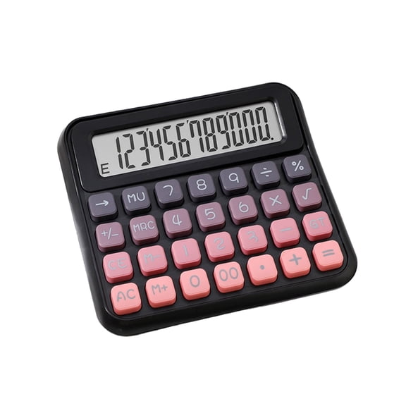 Yooshoverk Desktop Calculator with Large Display - Dual Tilt Stand for Viewing - Financial Functions for Business Office - 10 Key Accounting Machine