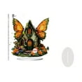 thumbnail image 1 of Yooshoverk Desktop Decor 2D Acrylic Butterfly House Solving Magical Gift Festival, 1 of 6