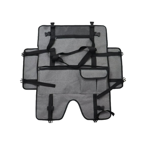 Yooshoverk Desktop Monitor Storage Bag Dust Proof Cover Expandable Design Fits 24-27 Inch Screens Padded Protection for Moving College Dorm Travel Portable Carry Handle Water Resistant Fabric