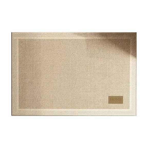 Yooshoverk Door Mat B 16x24 Inch Scraper Mat Heavy Duty Outdoor Indoor Use Coir Natural Fiber Welcome Rug Reversible Durable