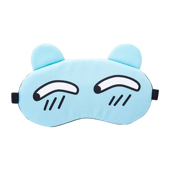 Yooshoverk Eye Mask Sleep Blackout Breathable for Adults, Kids Ice/Hot Compress Quirky Relaxation Aid